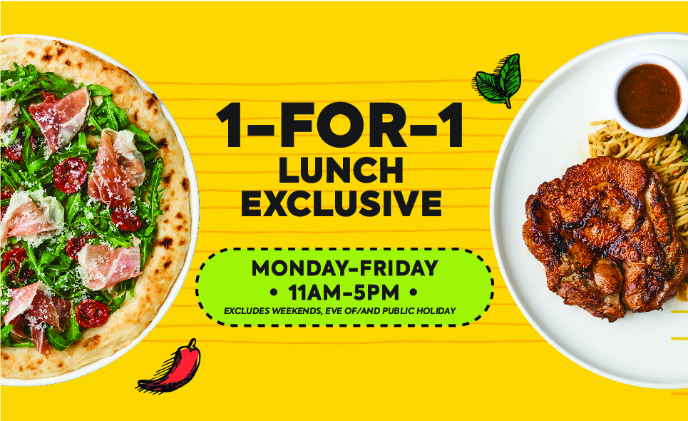 [COLLIN'S®] 1-for-1 Lunch Exclusive 